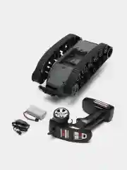 Серый радиоуправляемый вездеход танк  Military Police 2.4G 1/12 RTR G2061