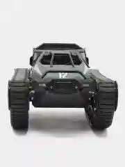 Серый радиоуправляемый вездеход танк  Military Police 2.4G 1/12 RTR G2061