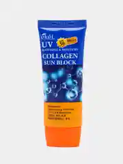 Синий крем солнцезащитный Ekel Soothing & Moisture Sun Block SPF50/PA+++ 70 мл