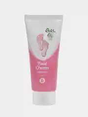 Тёмно-розовый корейский крем для ног с лавандой и розой Ekel Foot Cream 100мл