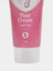 Тёмно-розовый корейский крем для ног с лавандой и розой Ekel Foot Cream 100мл