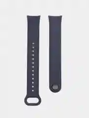 Темно-синий силиконовый ремешок с металлическим креплением для Xiaomi Mi Band 8