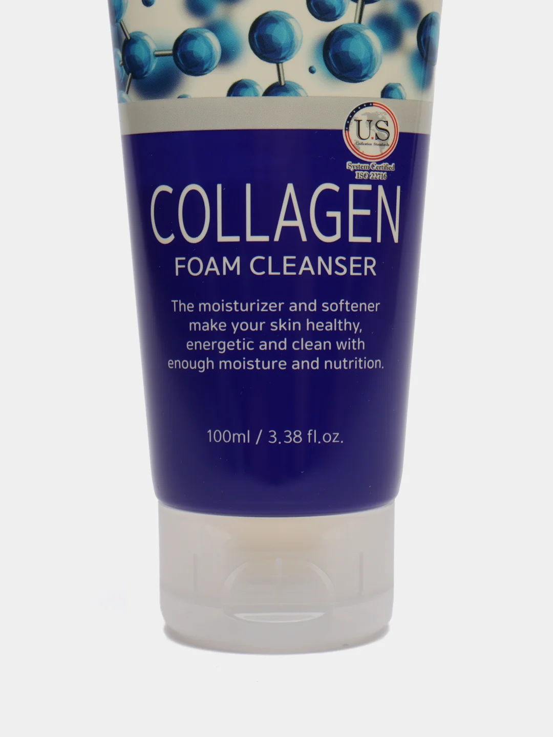 Синий пенка для умывания Ekel Foam Cleanser, корейская, 100 мл