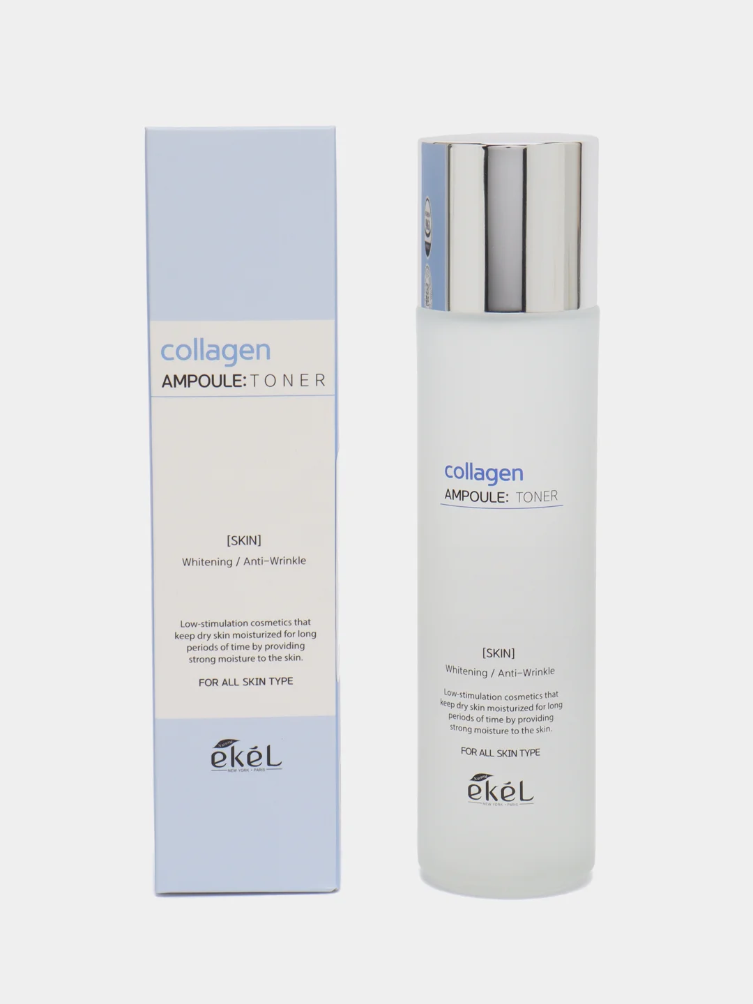 Ekel Collagen Ampoule Toner Ампульный тонер с коллагеном, 150 мл