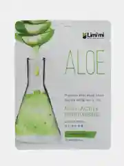 Салатовый корейские, тканевые маски Limimi, с витамином С и Алоэ