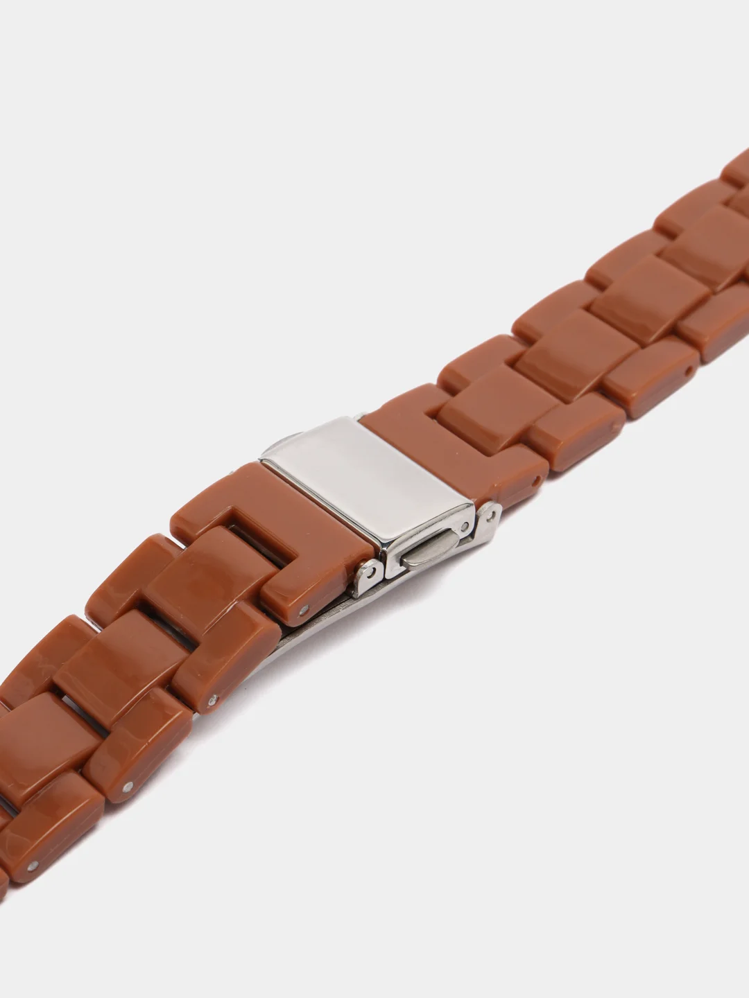 Коричневый ремешок для часов из цветной смолы для Xiaomi Mi Band 8