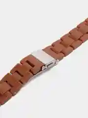 Коричневый ремешок для часов из цветной смолы для Xiaomi Mi Band 8
