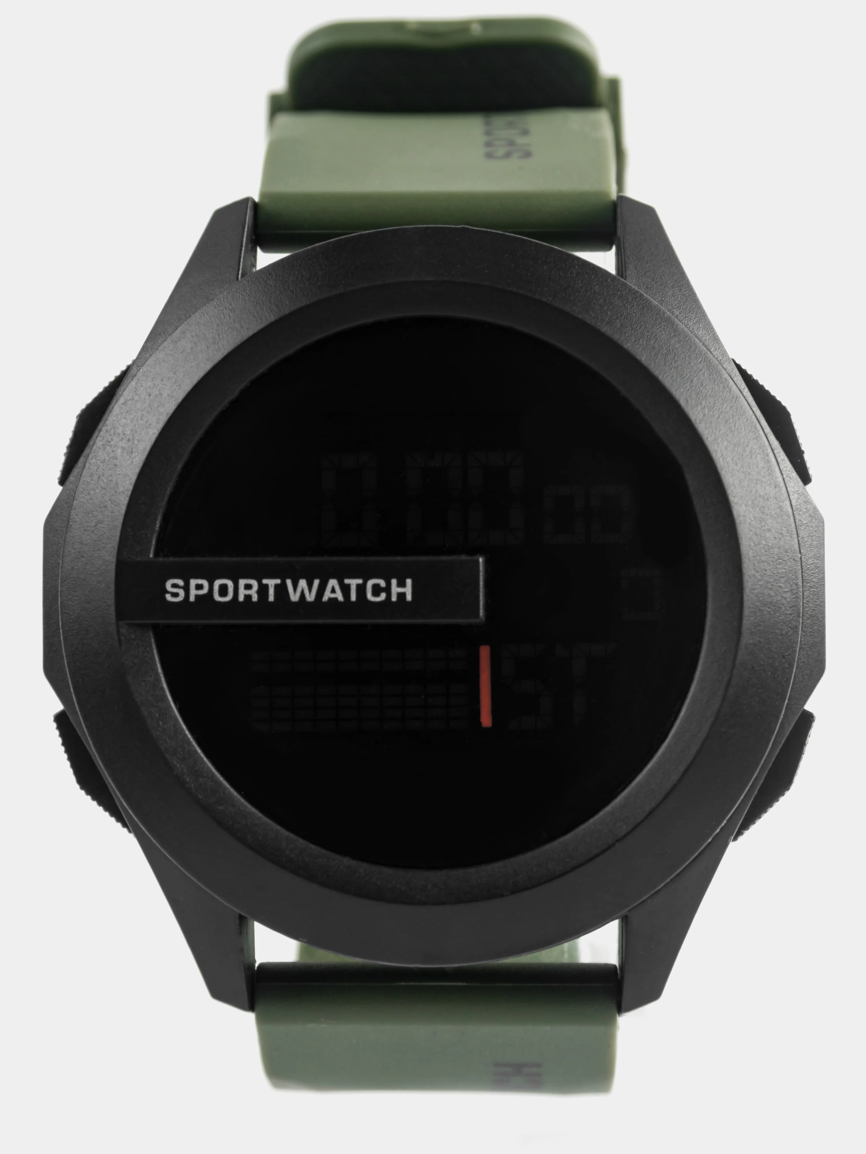 Зеленый часы мужские, наручные электронные Sportwatch