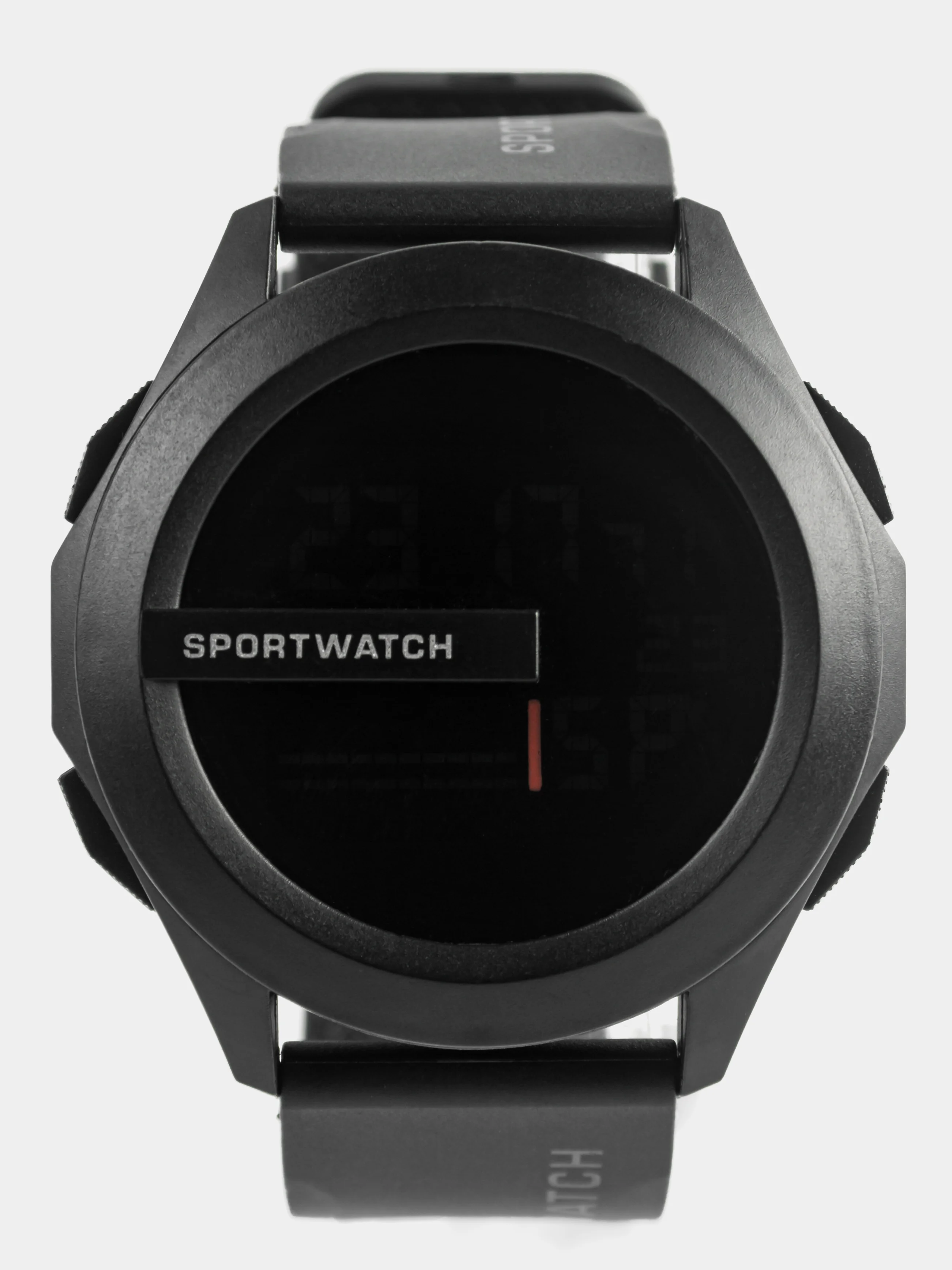 Черный часы мужские, наручные электронные Sportwatch