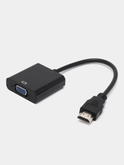 Кабель-переходник Hdmi-vga, 15 см, Cablexpert, M-F, для передачи аналогового видео, 512097