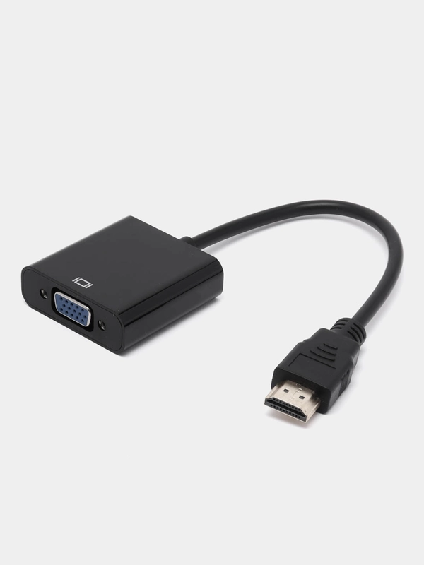 Кабель-переходник Hdmi-vga, 15 см, Cablexpert, M-F, для передачи аналогового видео, 512097