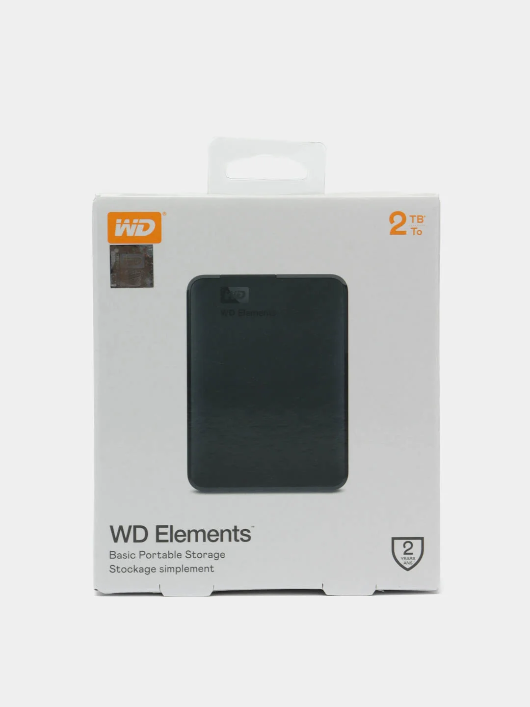 Внешний жесткий диск Wd Elements Portable 2TB, 2.5", Usb 3.0, Wdbu6y0020bbk-wesn, 513599