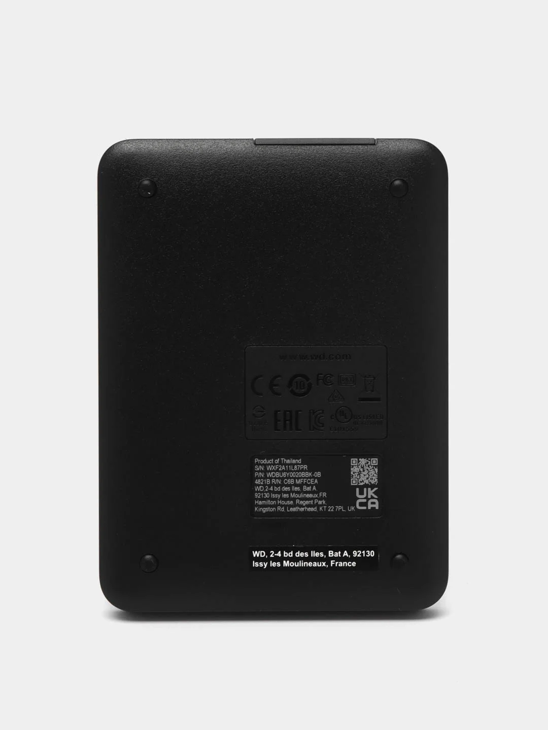 Внешний жесткий диск Wd Elements Portable 2TB, 2.5", Usb 3.0, Wdbu6y0020bbk-wesn, 513599
