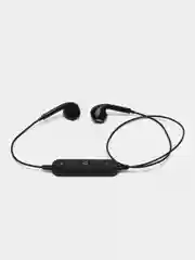 Наушники с микрофоном (гарнитура) Red Line Bhs-01, Bluetooth, беспроводные, черные, 512735