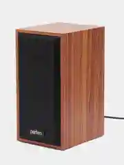 Коричневый колонки для компьютера Perfeo Cabinet 2.0