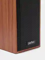 Коричневый колонки для компьютера Perfeo Cabinet 2.0