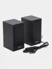 Черный колонки для компьютера Perfeo Cabinet 2.0