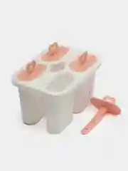 Белый форма для мороженного, фруктового льда и эскимо