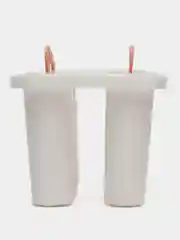 Белый форма для мороженного, фруктового льда и эскимо