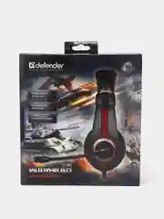 Наушники с микрофоном, гарнитура Defender Warhead G-185, проводные, 2 м, стерео, 512025