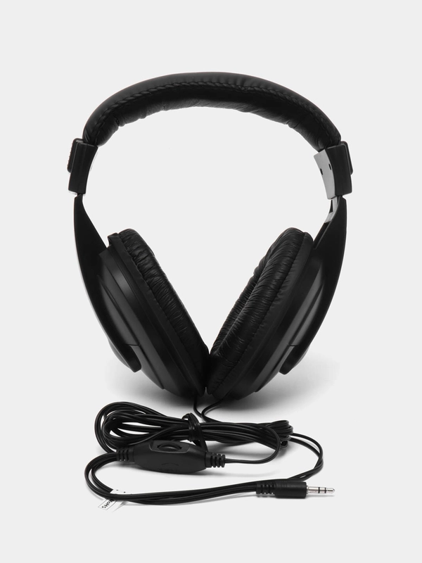 Наушники Defender Hn-751 проводные 2 м, стерео полноразмерные, регулятор громкости, 510476