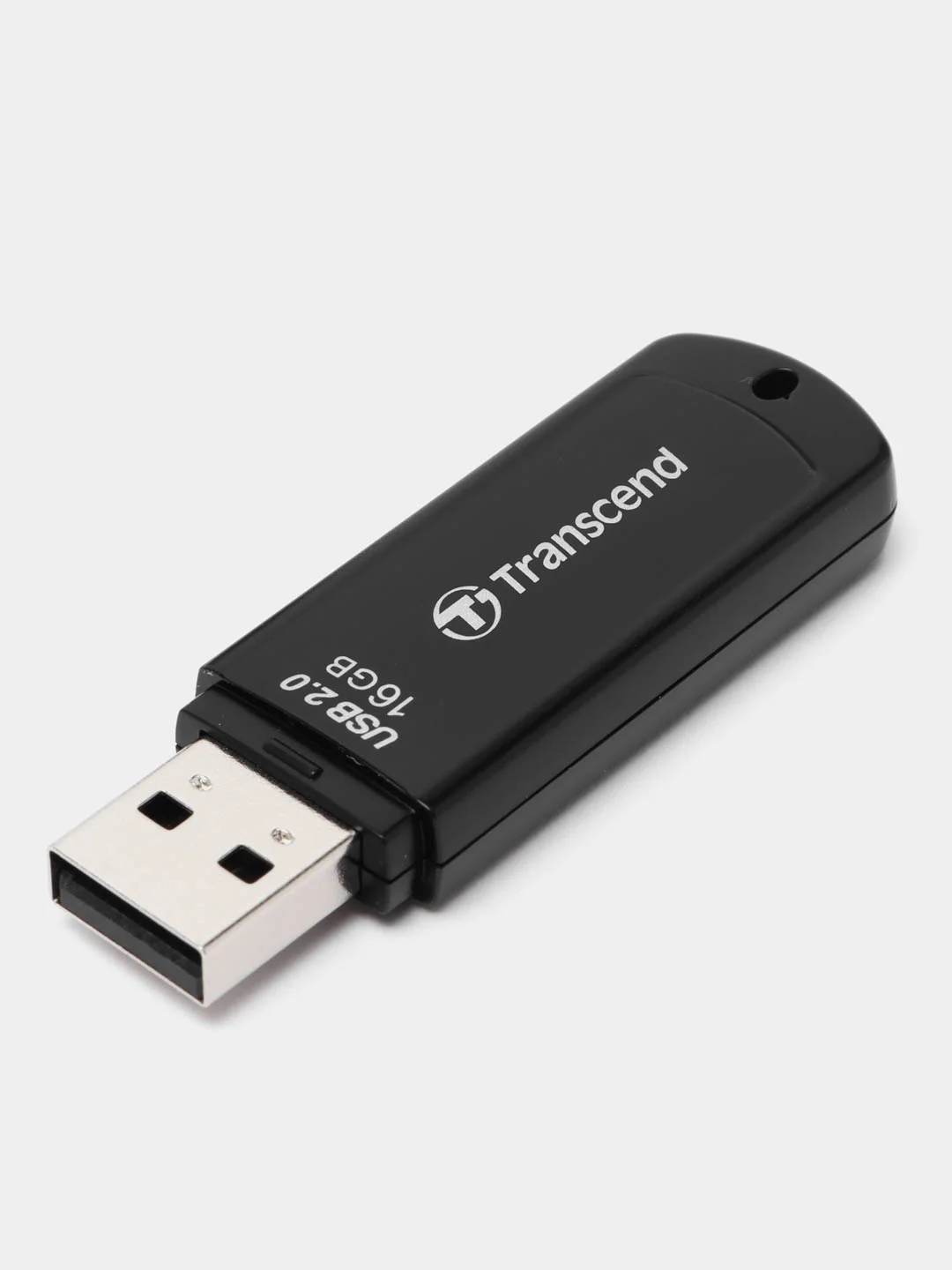 Флешка накопитель для компьютера 16 Gb, Transcend Jet Flash 350, Usb 2.0, черный, 510968