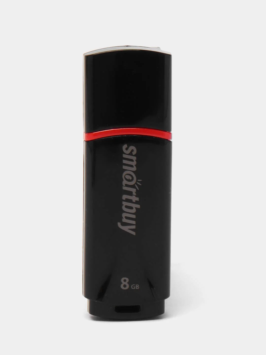 Флешка накопитель для компьютера 8 Gb, Smartbuy Crown, Usb 2.0, черный, 512175