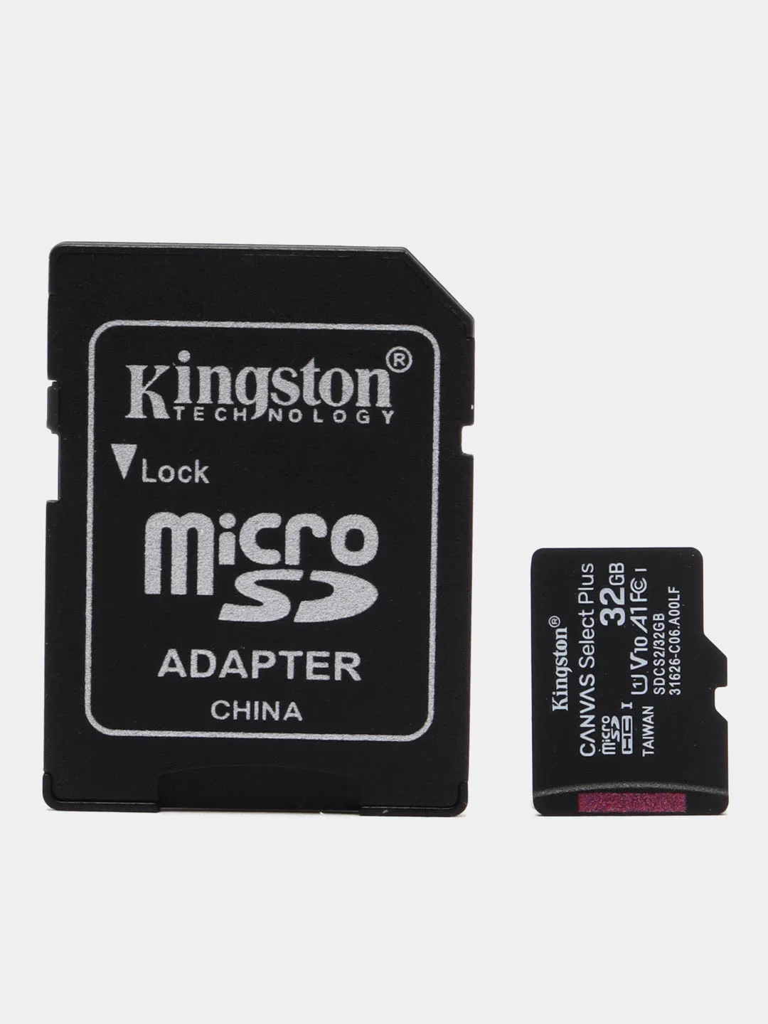 Карта памяти microSDHC 32 Gb Kingston Canvas Select Plus, Uhs-i U1, 100 Мб/с