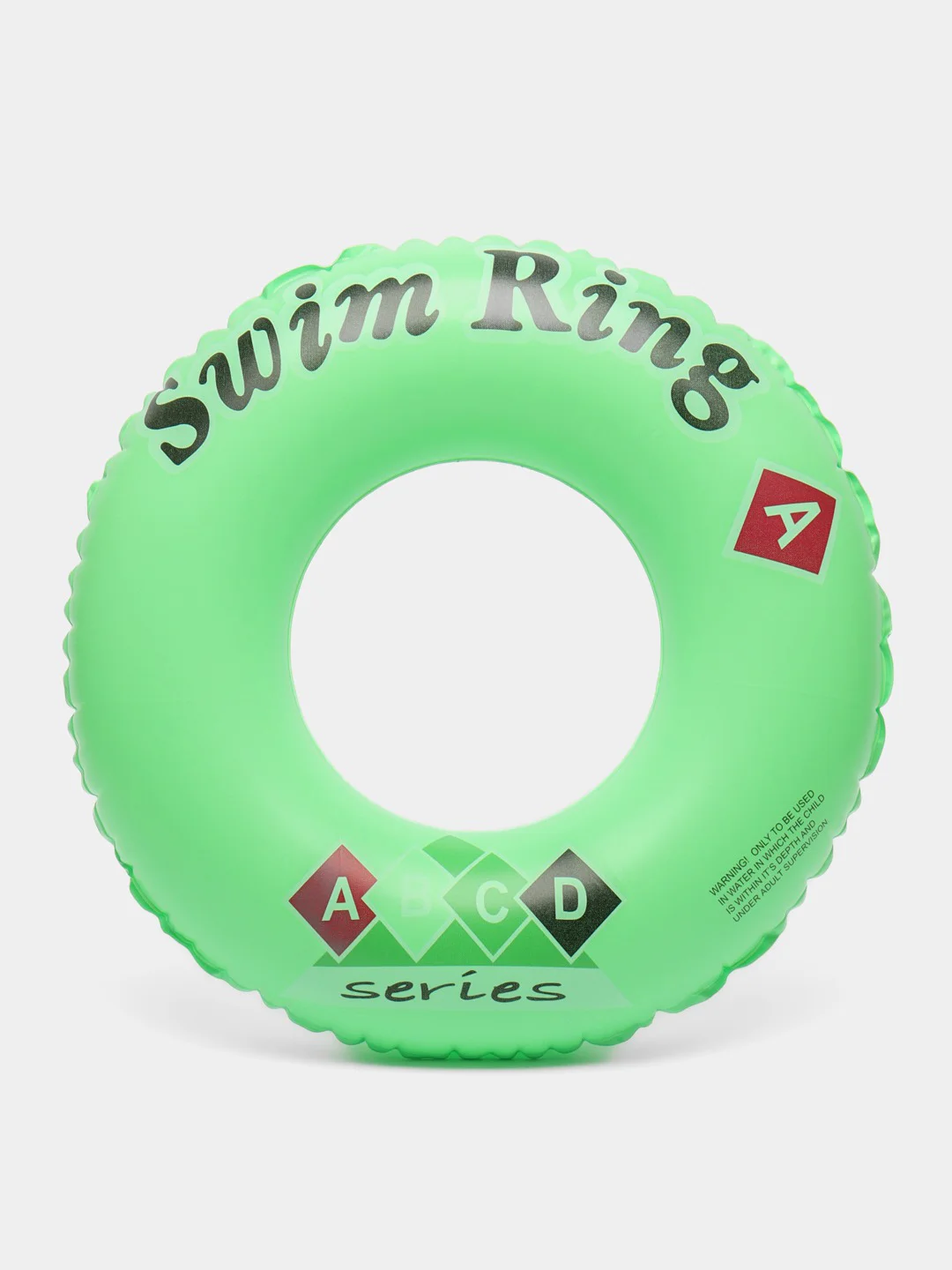 Зеленый круг надувной для плавания Swim Ring