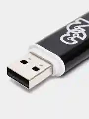 Флешка накопитель для компьютера 32 Gb, Smartbuy Glossy, Usb 2.0, черный, 512776