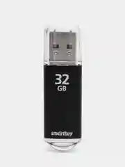 Флешка накопитель для компьютера 32 Gb Smartbuy V-Cut, Usb 2.0 металлический корпус 512186