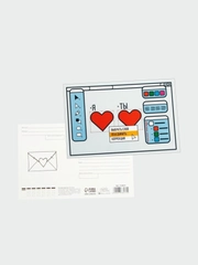 Открытка Валентинка "Ты и я", 10 х 15 см