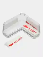 Молочный 4-8 шт, защитные силиконовые уголки КАРТОФАН для мебели, стола, накладки на углы