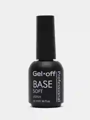 Мягкое базовое покрытие для ногтей BASE SOFT, Gel-off Professional, 10 мл