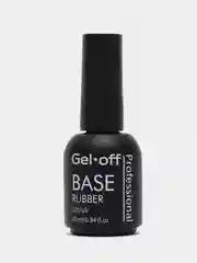 Каучуковое базовое покрытие для ногтей BASE RUBBER, Gel-off Professional, 10 мл