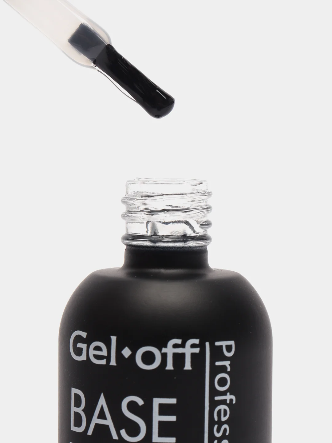 Каучуковое базовое покрытие для ногтей BASE RUBBER, Gel-off Professional, 10 мл