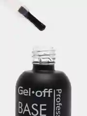 Каучуковое базовое покрытие для ногтей BASE RUBBER, Gel-off Professional, 10 мл