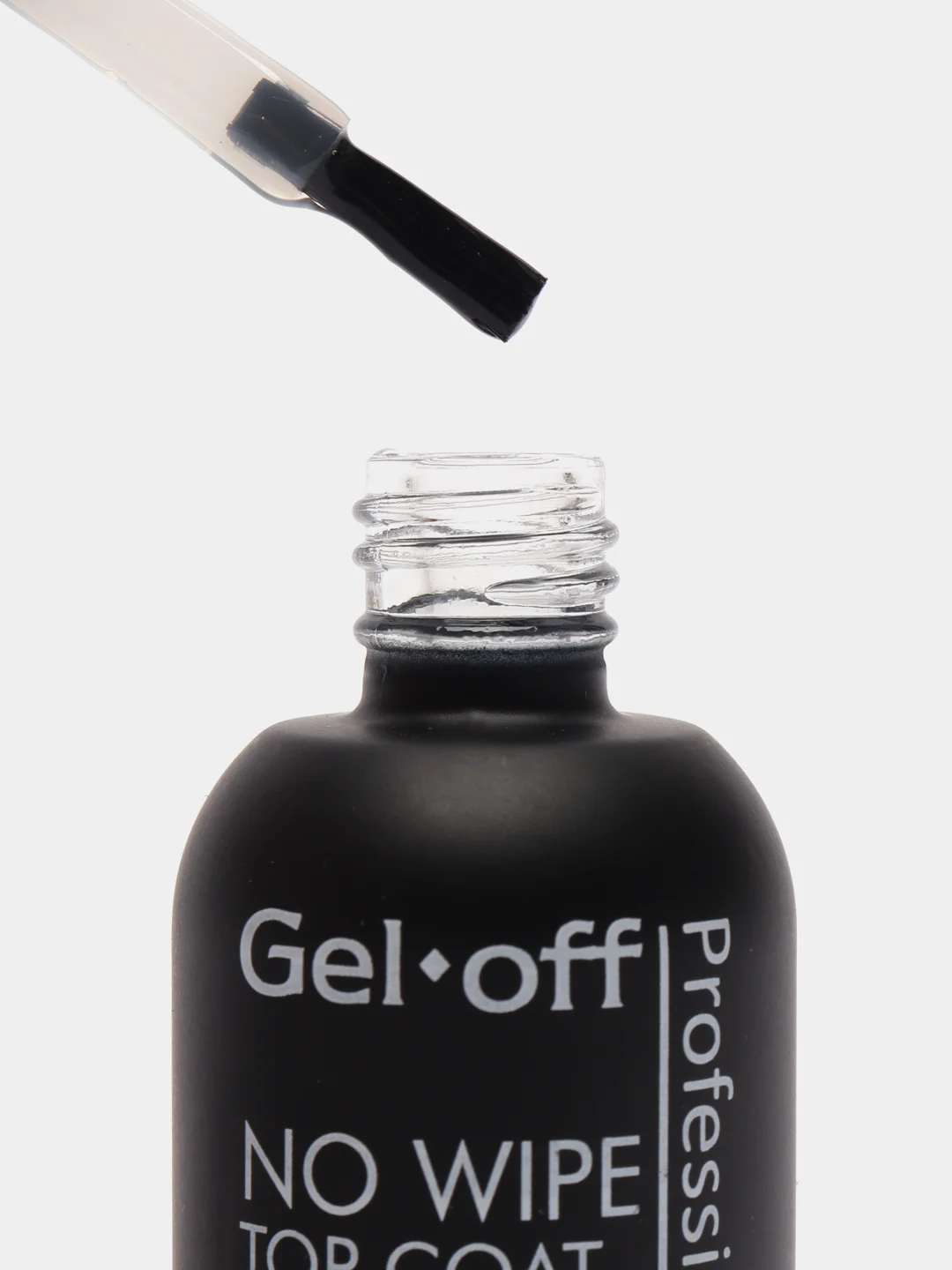 Финишное покрытие для ногтей NO WIPE TOP COAT, Gel-off Professional, 10 мл