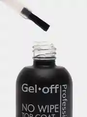 Финишное покрытие для ногтей NO WIPE TOP COAT, Gel-off Professional, 10 мл