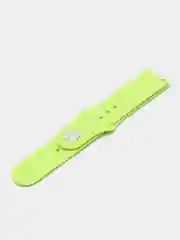 Салатовый ремешок для часов Xiaomi AmazFit Bip / Samsung Galaxy Watch Active, 20мм , универсальный