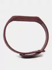 Бордовый ремешок Mi Band 7, однотонный, силиконовый