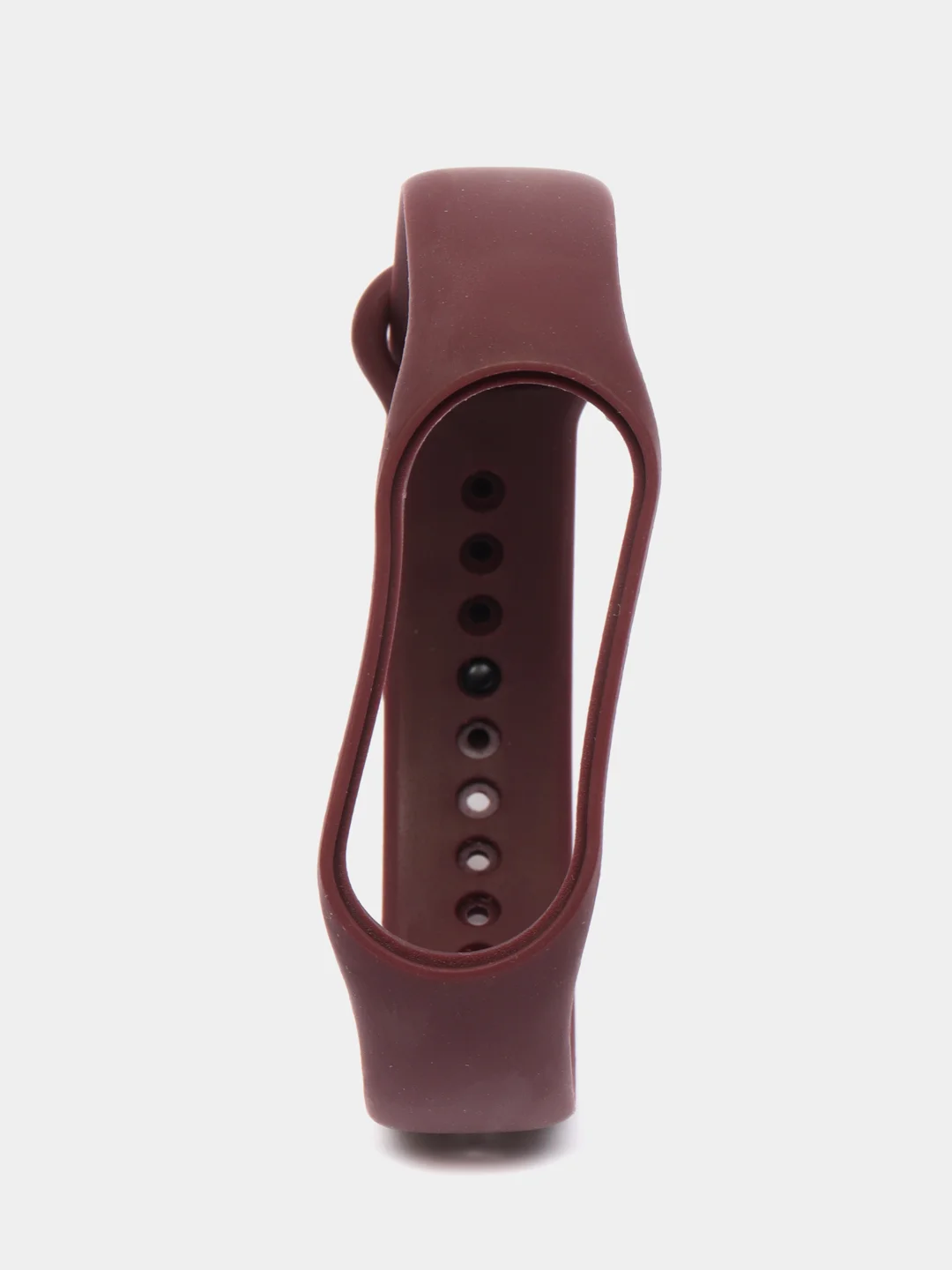 Бордовый ремешок Mi Band 7, однотонный, силиконовый