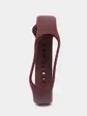 Бордовый ремешок Mi Band 7, однотонный, силиконовый