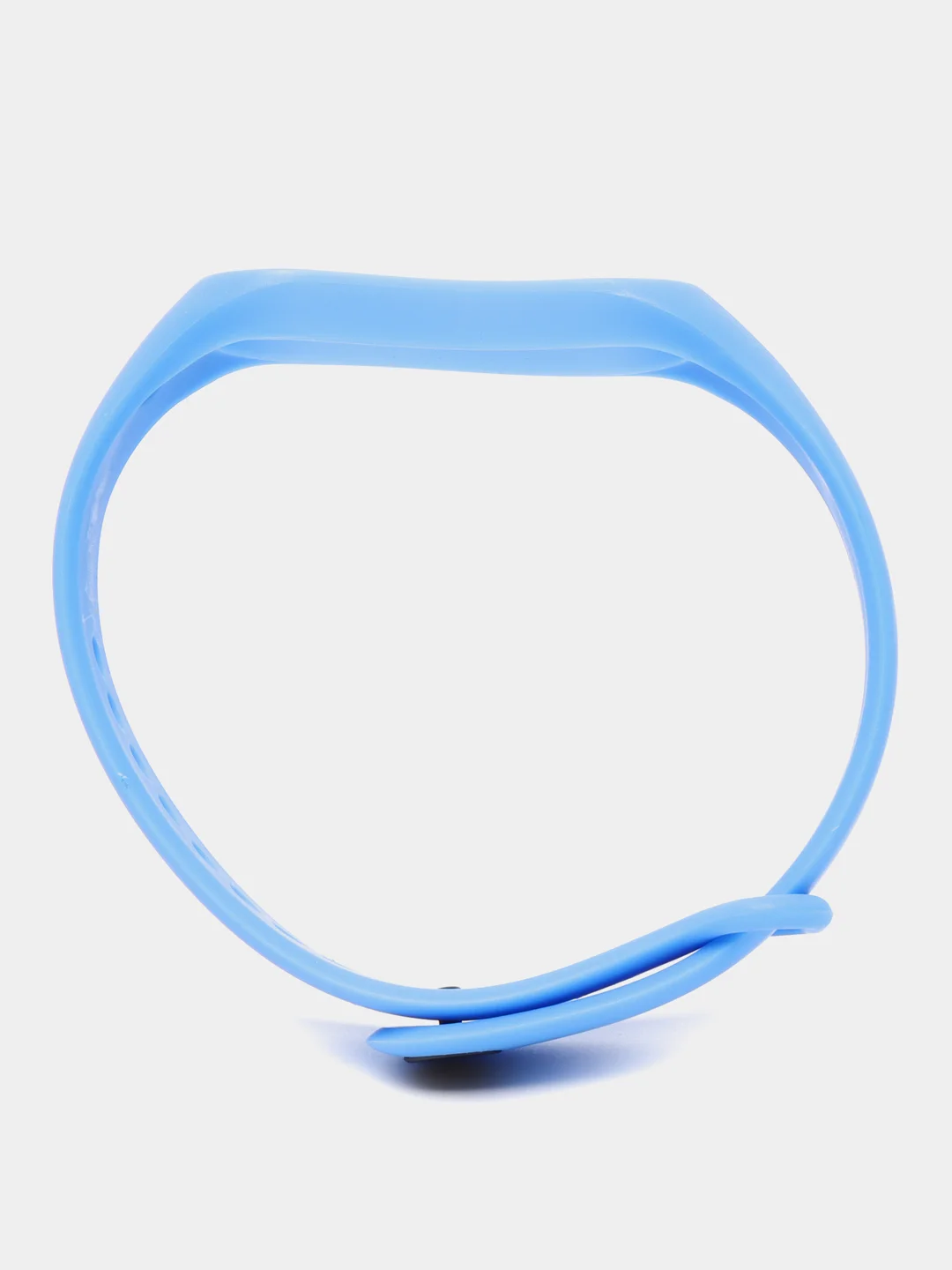 Голубой ремешок Mi Band 7, однотонный, силиконовый