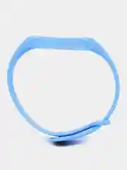 Голубой ремешок Mi Band 7, однотонный, силиконовый
