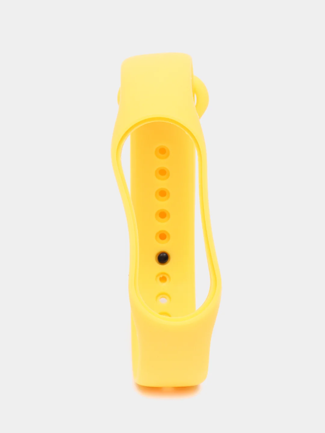 Желтый ремешок Mi Band 7, однотонный, силиконовый