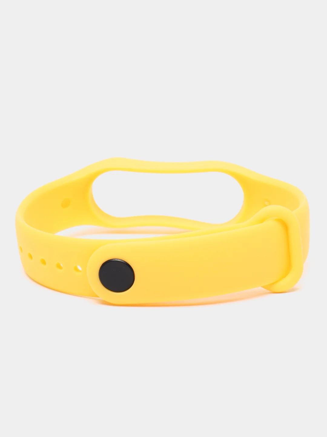 Желтый ремешок Mi Band 7, однотонный, силиконовый