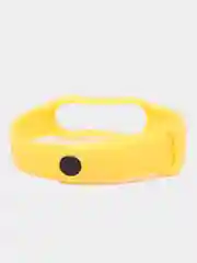 Желтый ремешок Mi Band 7, однотонный, силиконовый