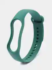 Зеленый ремешок Mi Band 7, однотонный, силиконовый