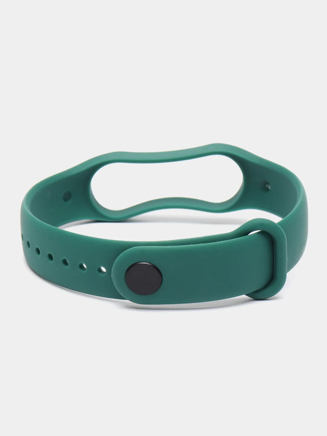 Зеленый ремешок Mi Band 7, однотонный, силиконовый